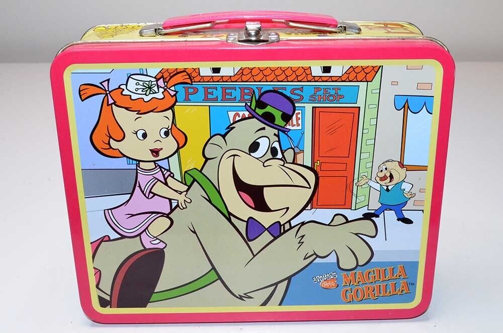 Vintage 1999 Magilla Gorilla Metal Lunchbox Hanna Barbera - Cartoon Network  