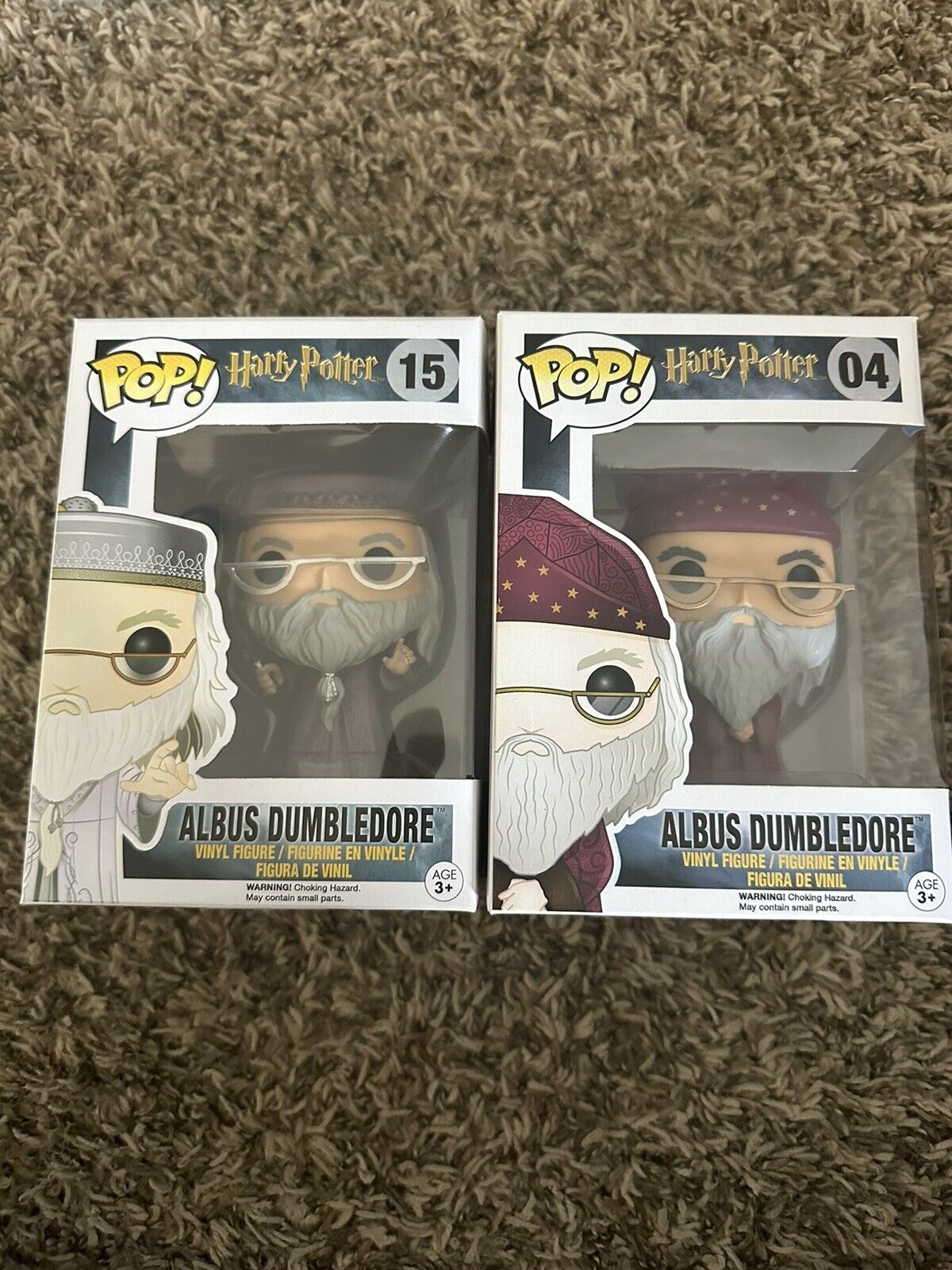 Albus Dumbledore Fucko Pop Lot Of 2 #04 And #15