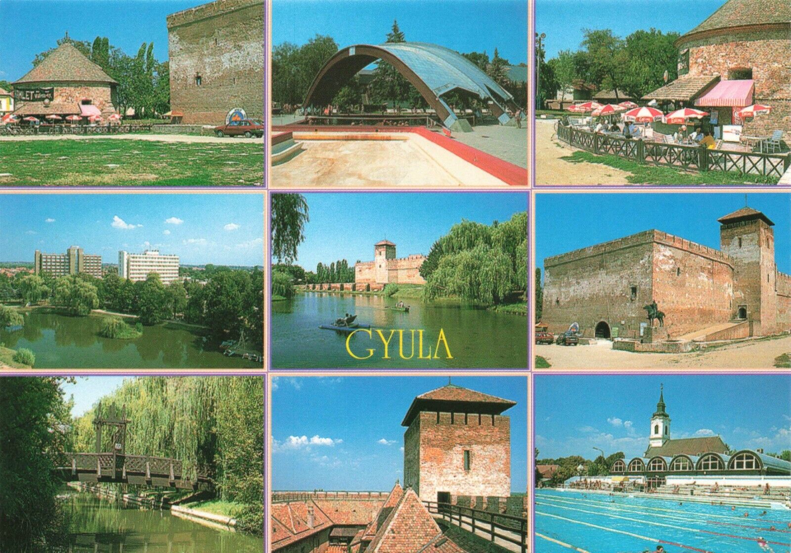 Postcard Gyula Budapest Hungary Tourism Post Card