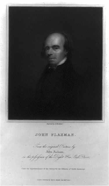 Photo:John Flaxman,1755-1826,British sculptor,draughtsman