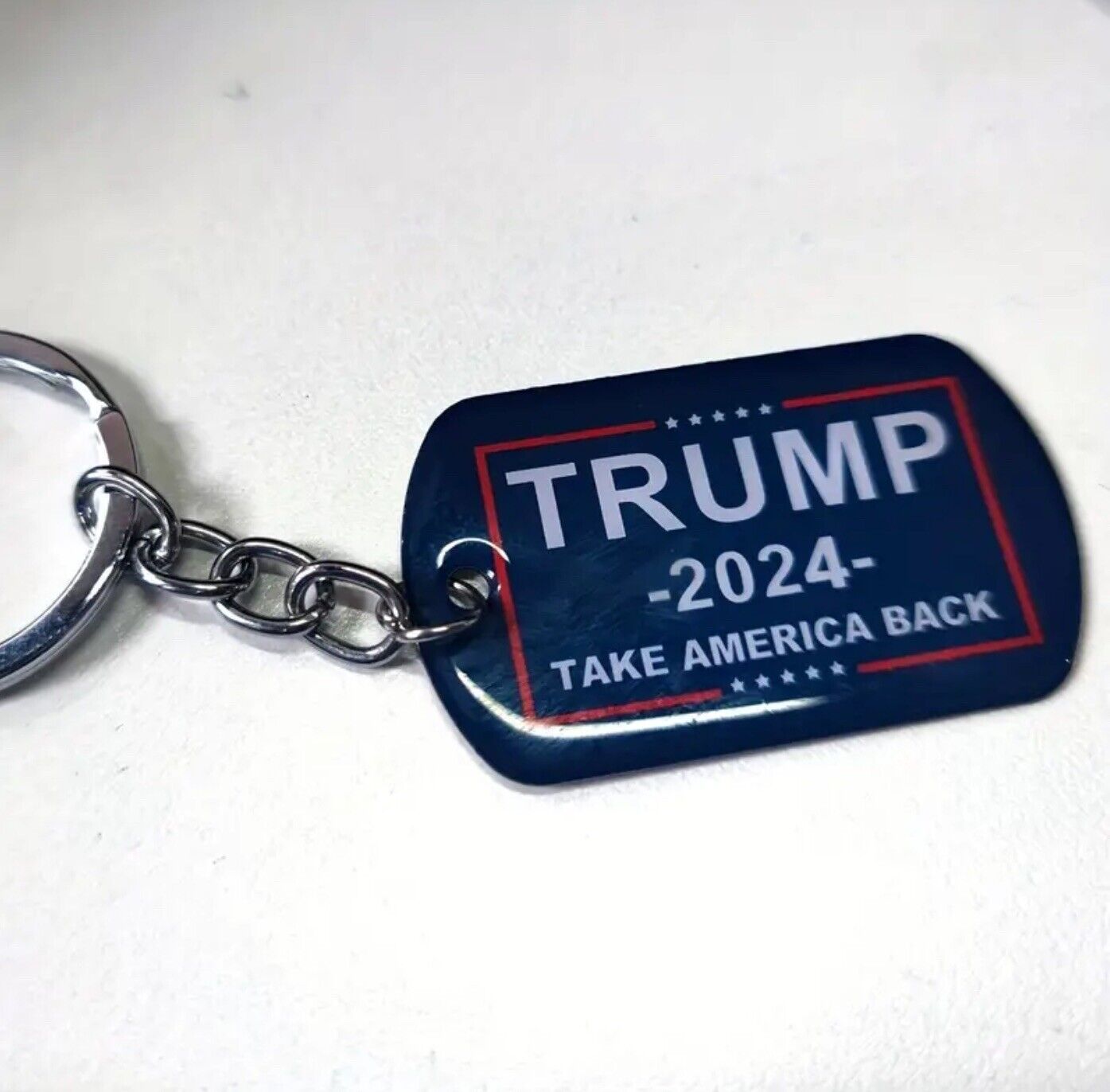 Trump 2024 Take America Back MAGA Keychain