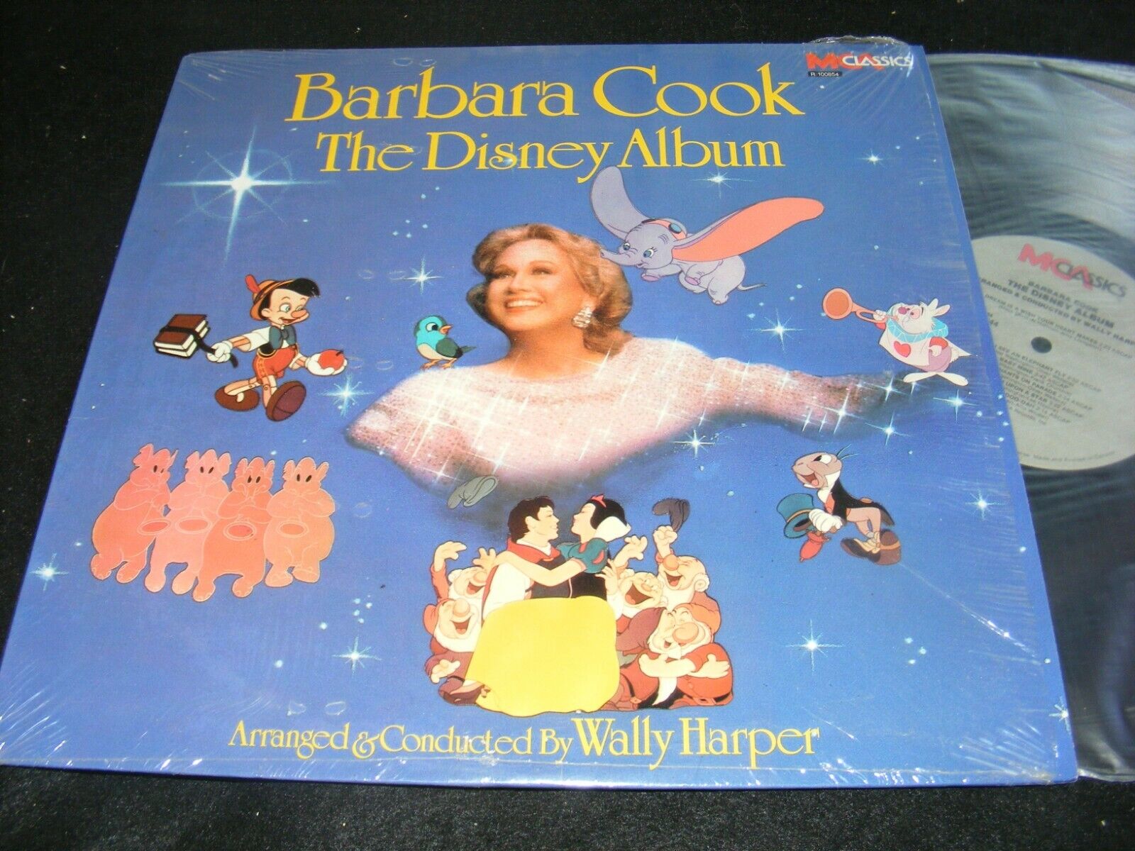 BARBARA COOK The Disney Album MCA Classics WALLY HARPER In Shrinkwrap 1988 NM