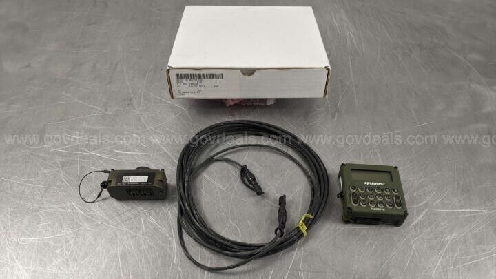 Harris Falcon II Military Radio Control Panel w Cable & Adapter 10511-1300-03