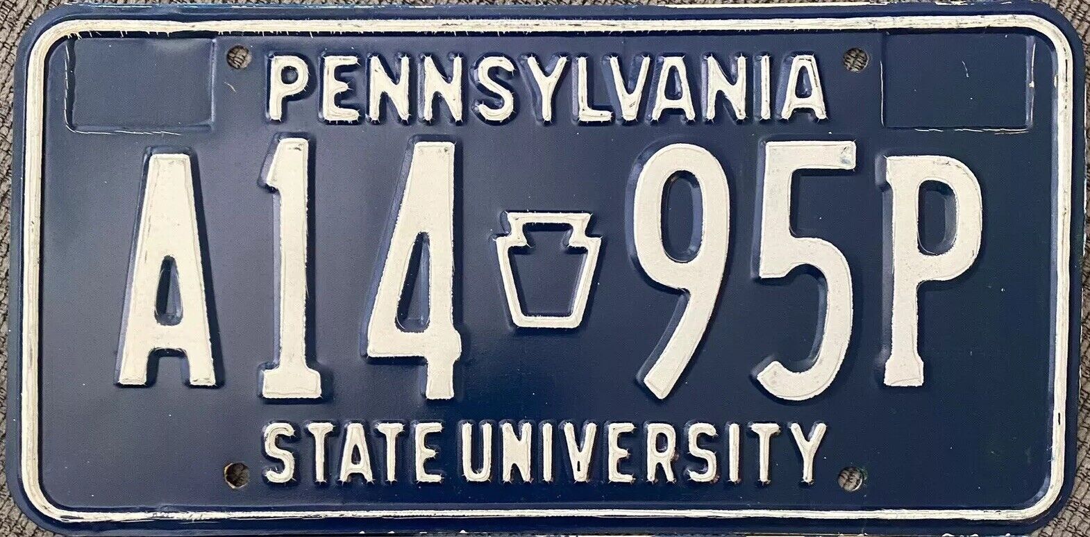 Vintage 2000 ‘s Pennsylvania PENN STATE University License Plate EXPIRED