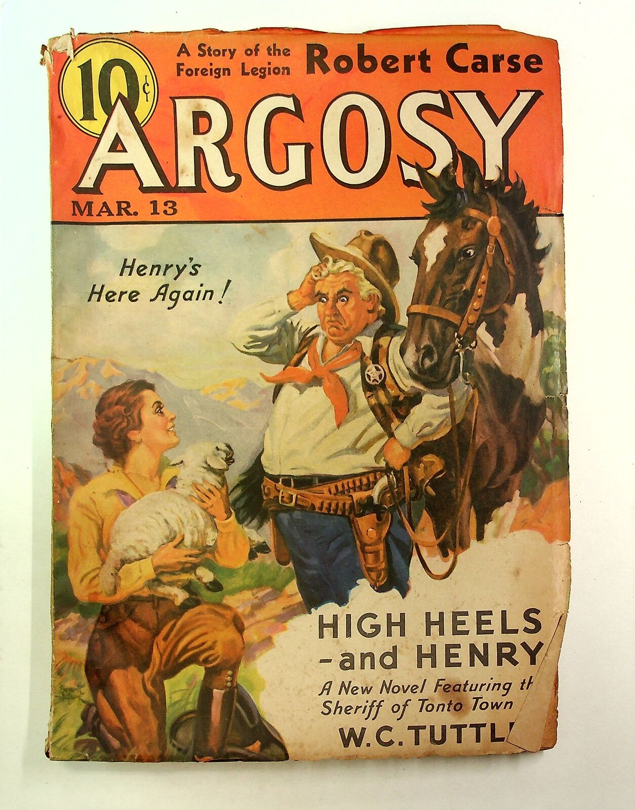Argosy Part 4: Argosy Weekly Mar 13 1937 Vol. 271 #4 VG- 3.5 Low Grade