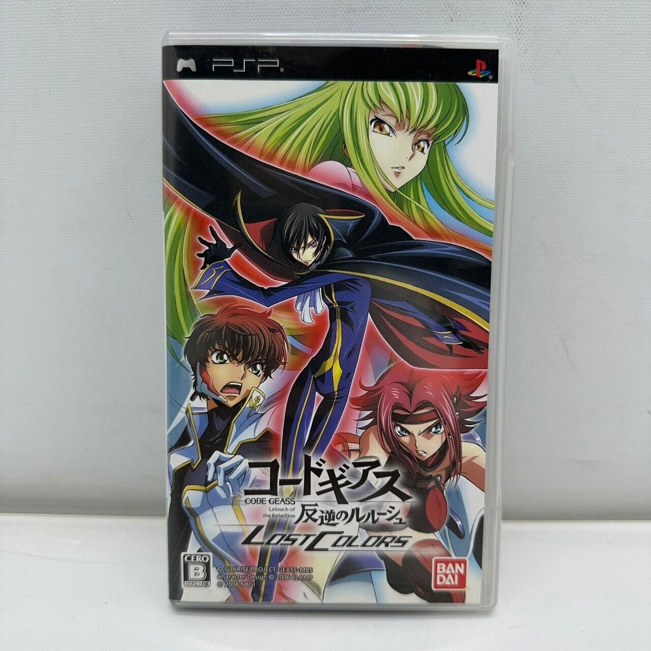 Japanese Anime Code Geass Lelouch of the Rebellion PSP Soft Japanese Version