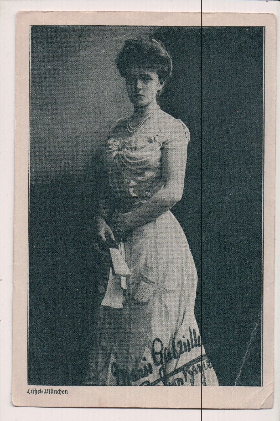 Vintage Postcard Duchess Marie Gabrielle in Bavaria