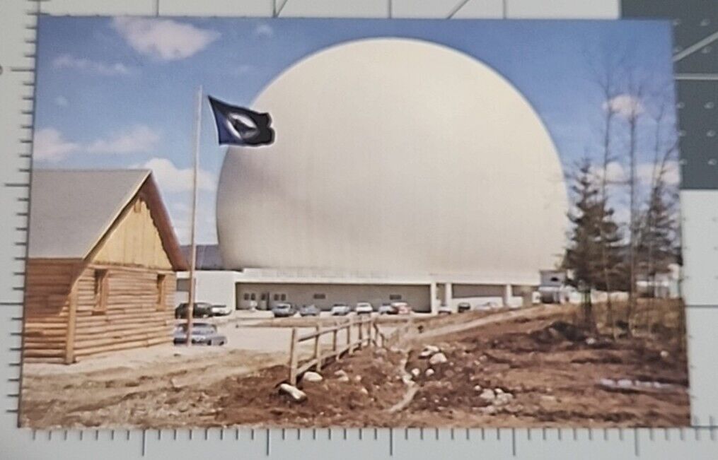 Vintage Postcard - The Bells System Earth Station Communication Andover Maine