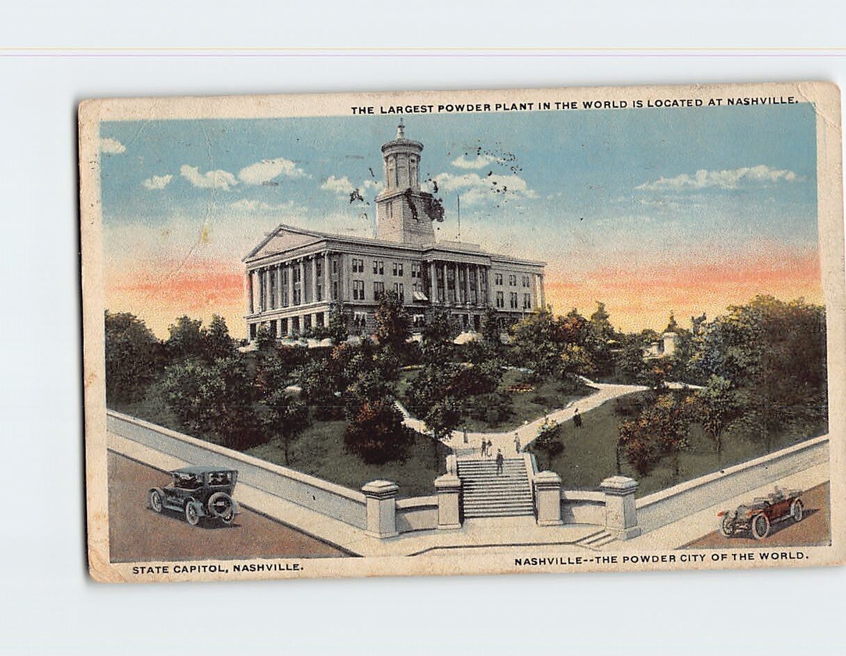 Postcard State Capitol Nashville Tennessee USA
