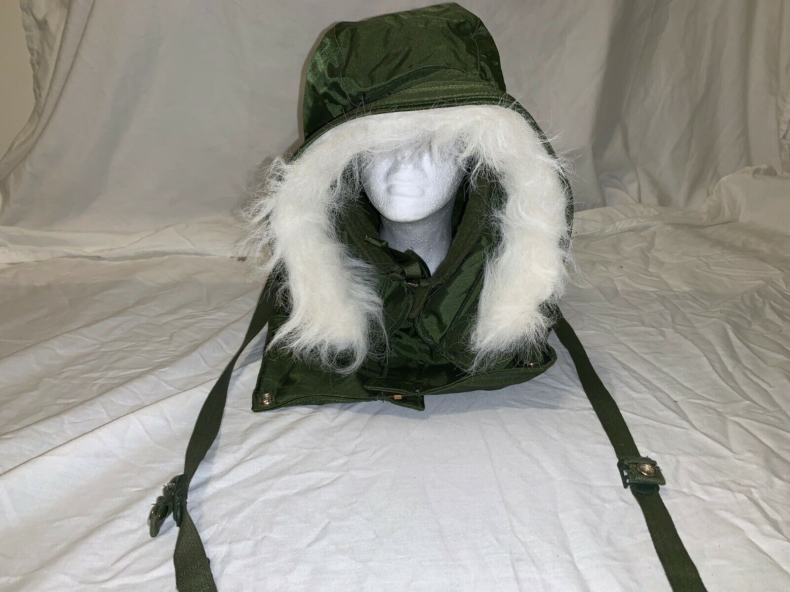 Rare US Military Surplus Hood Extreme Cold Weather Shore A-1 7 1/8 - 7 1/4