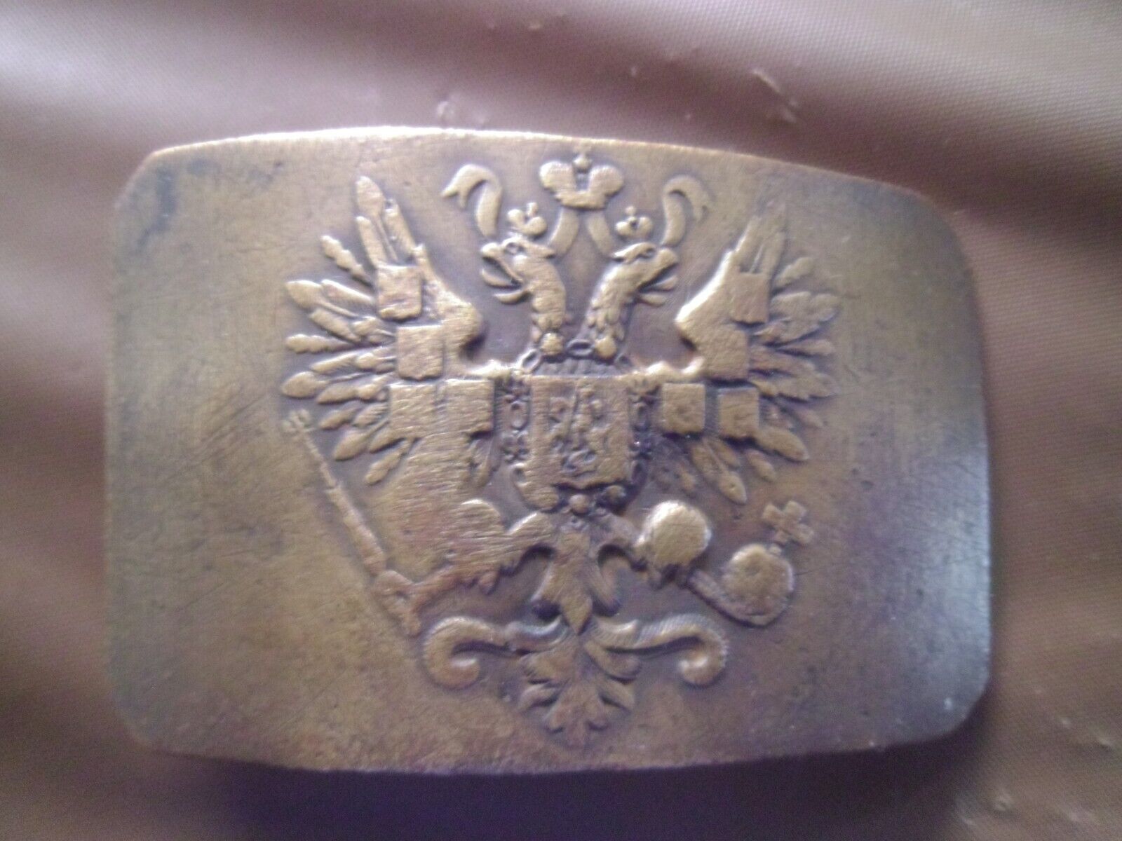 Ships from USA Original WWI Imperial Russian Army Belt Buckle