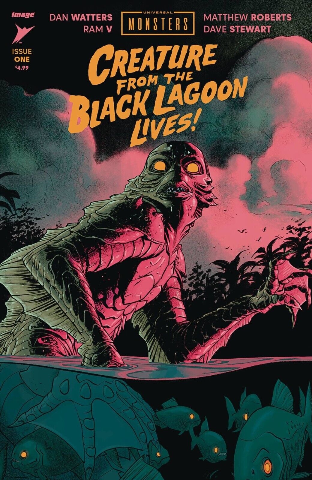 Creature from the Black Lagoon Lives #1  (Image Comics, 2024) - A Cover