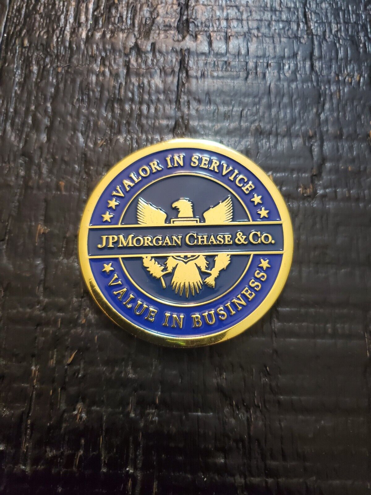 JP Morgan Chase & Co 10th Anniversary Military Coin