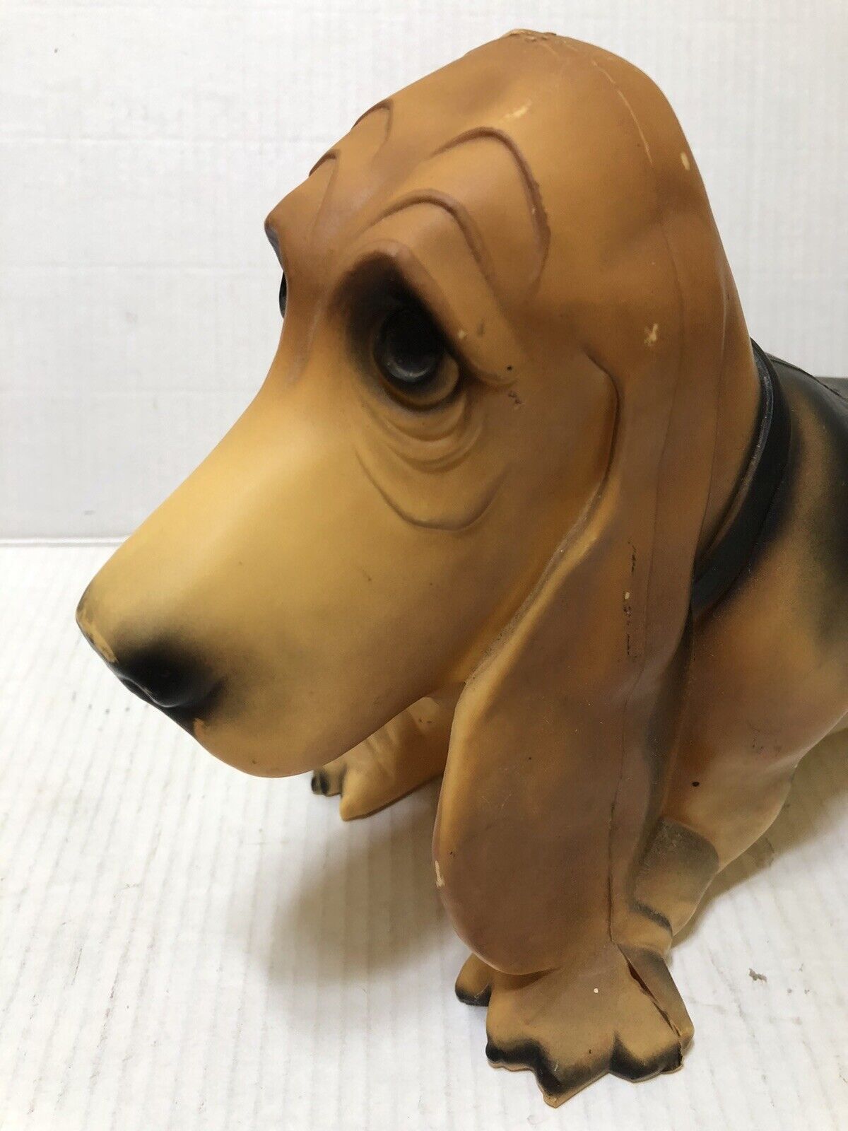 Vintage 1960s 15” BASSET HOUND Dog BLOW MOLD by Union Products