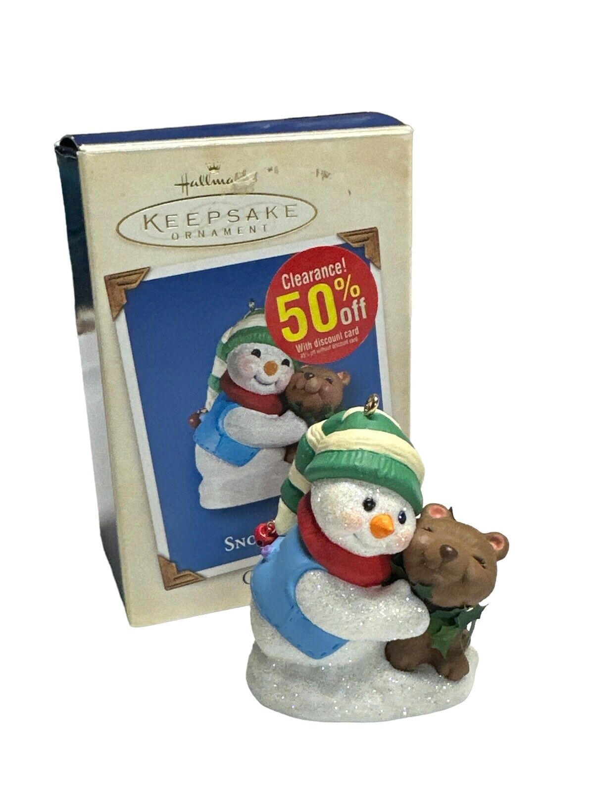 Hallmark Keepsake Christmas Ornament 2002 SNOW BUDDIES - With Box