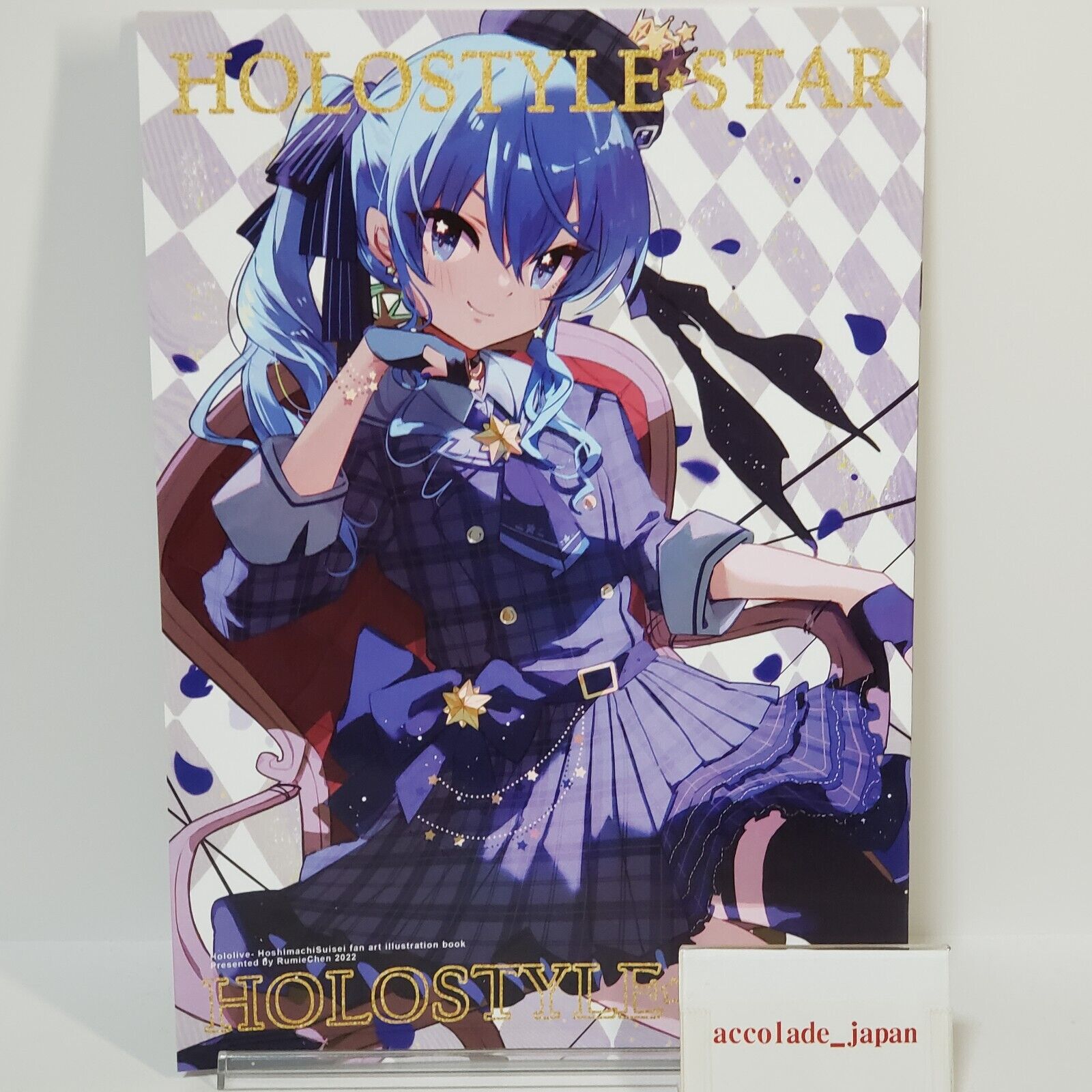 HoloStyle STAR 1 Hoshimachi Suisei Hololive Art Book Rumie Chen B5/20P Doujinshi