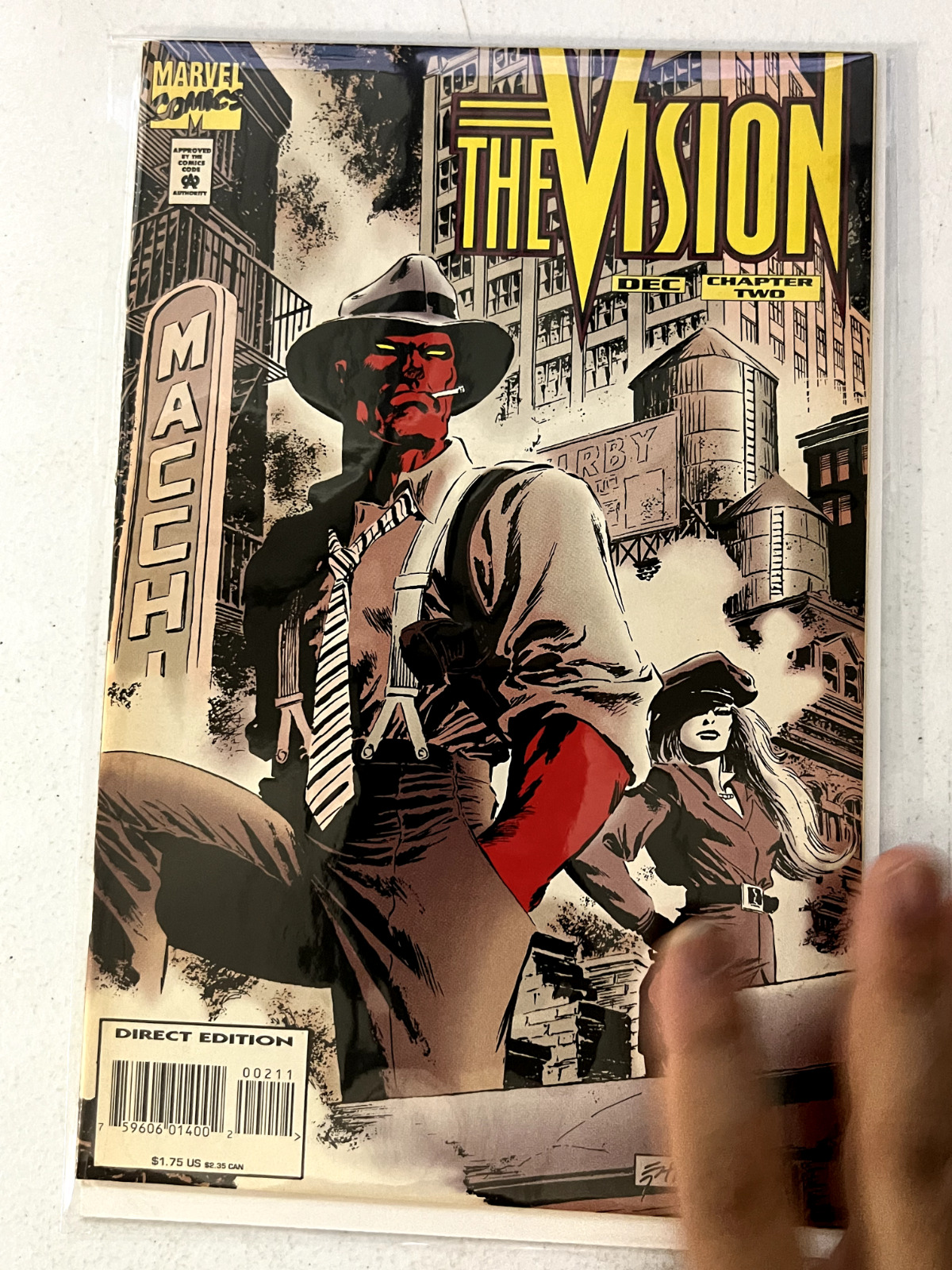 Vintage Protected -Marvel The Vision Chapter Two - Impaired Vision Dec, 1994 | C
