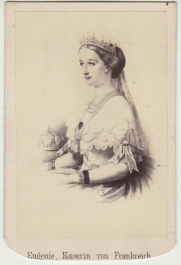 Original 1860s CDV Empress Eugenie of France