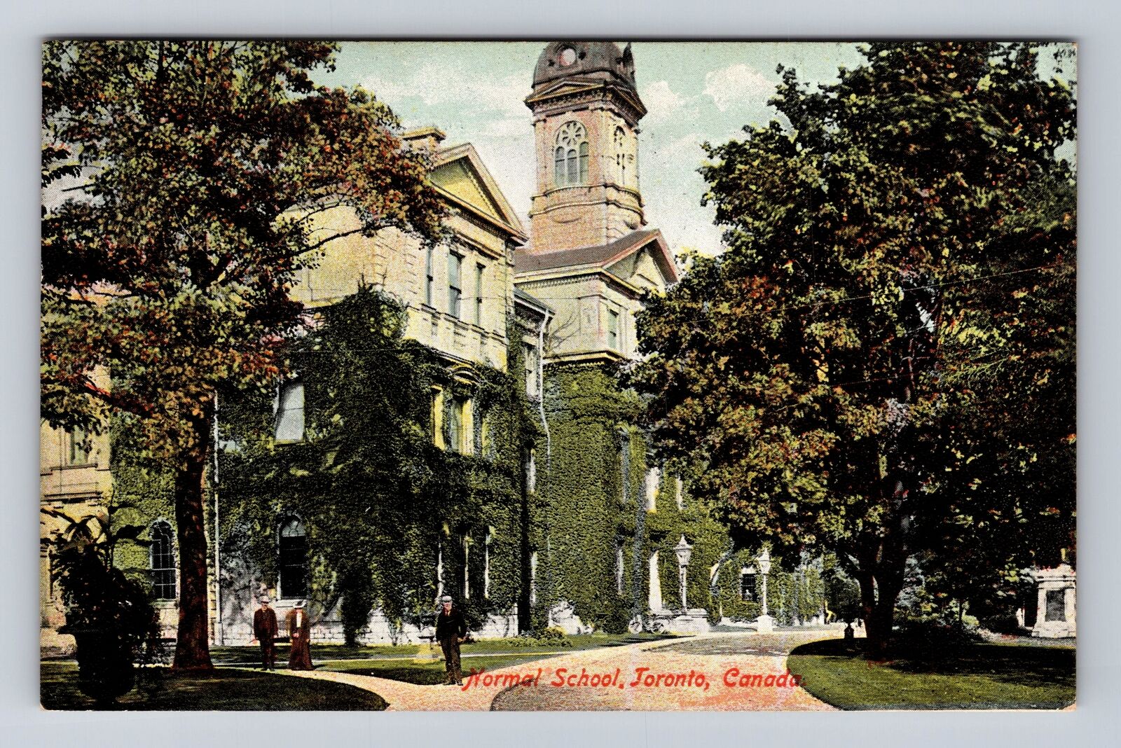 Toronto Ontario-Canada, Normal School, Antique, Vintage c1907 Souvenir Postcard