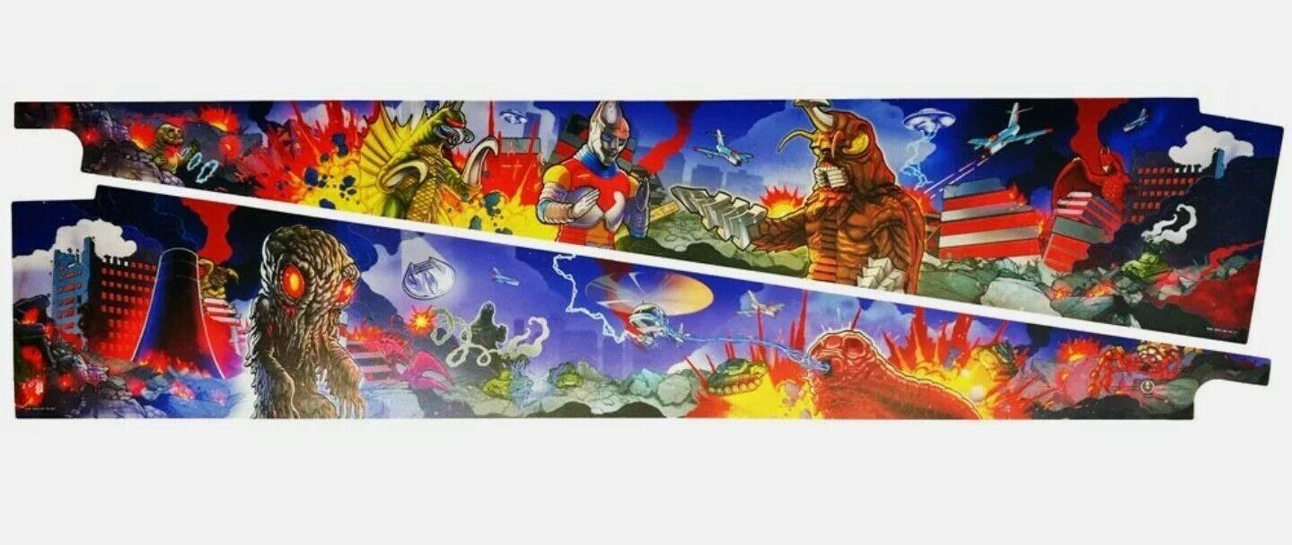 Officially Licensed Stern Pinball Godzilla Art Blades 502-7148-00