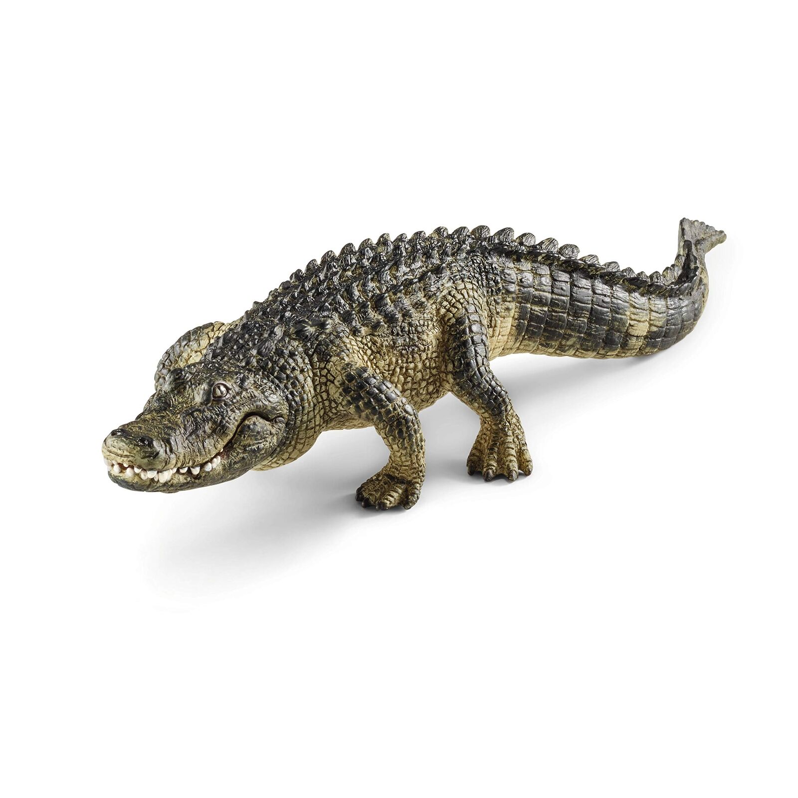 Wild Life Realistic Alligator Figurine with Movable Jaw - Detailed Alligator ...
