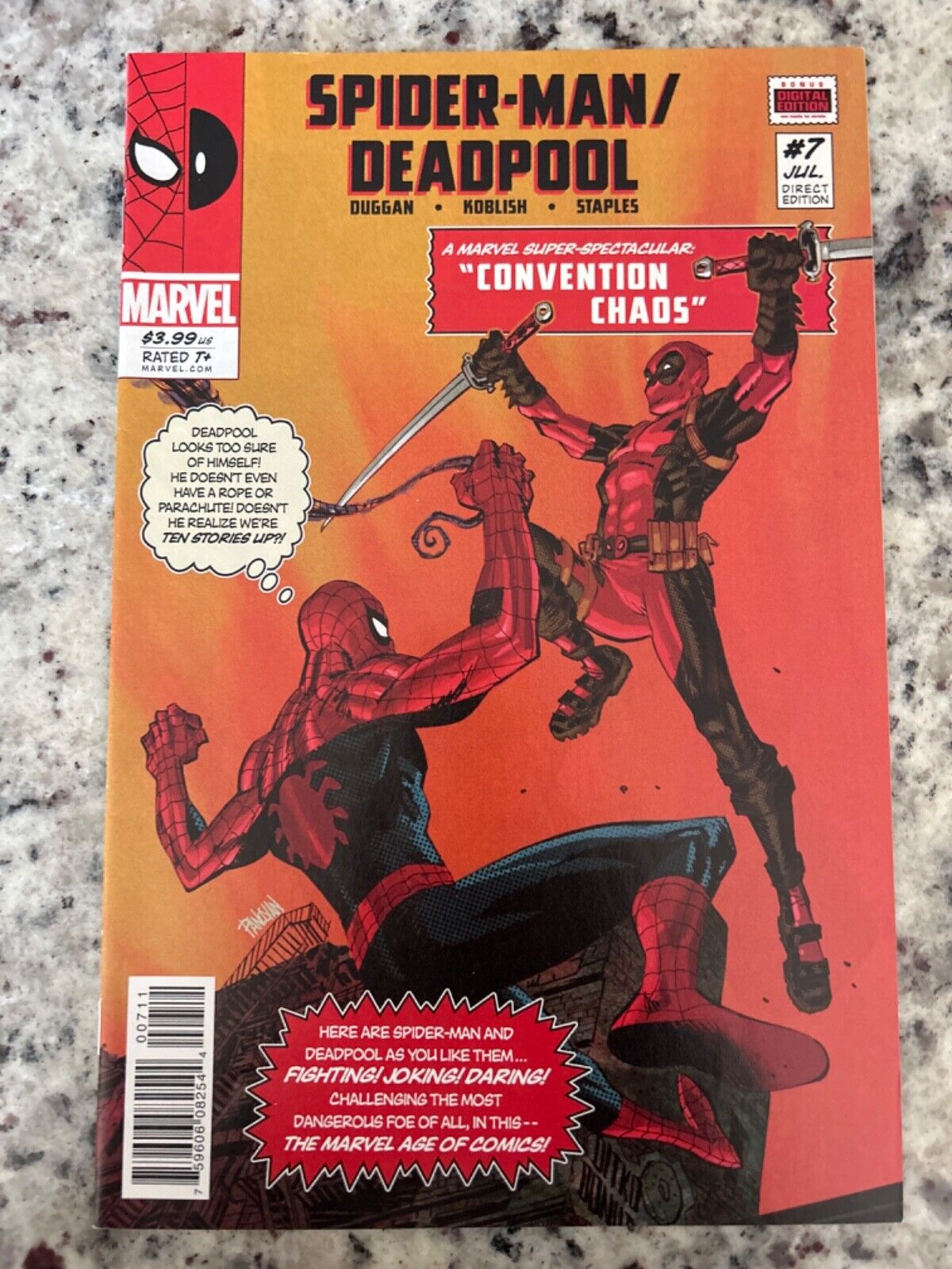 Spider-Man/Deadpool #7 Vol. 1 (Marvel, 2016) VF/VF+