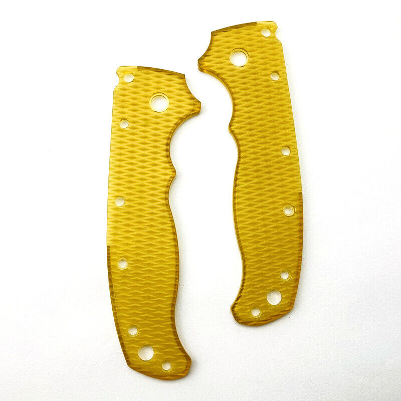 1 Pair Knife Handle Patch Grips Scales Patches for Demko AD 20.5 Folding Knife