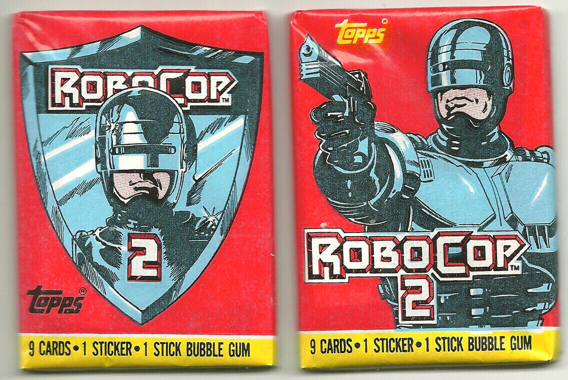 Robocop 2 Trading Cards (Topps, 1990) 1 Wax Pack