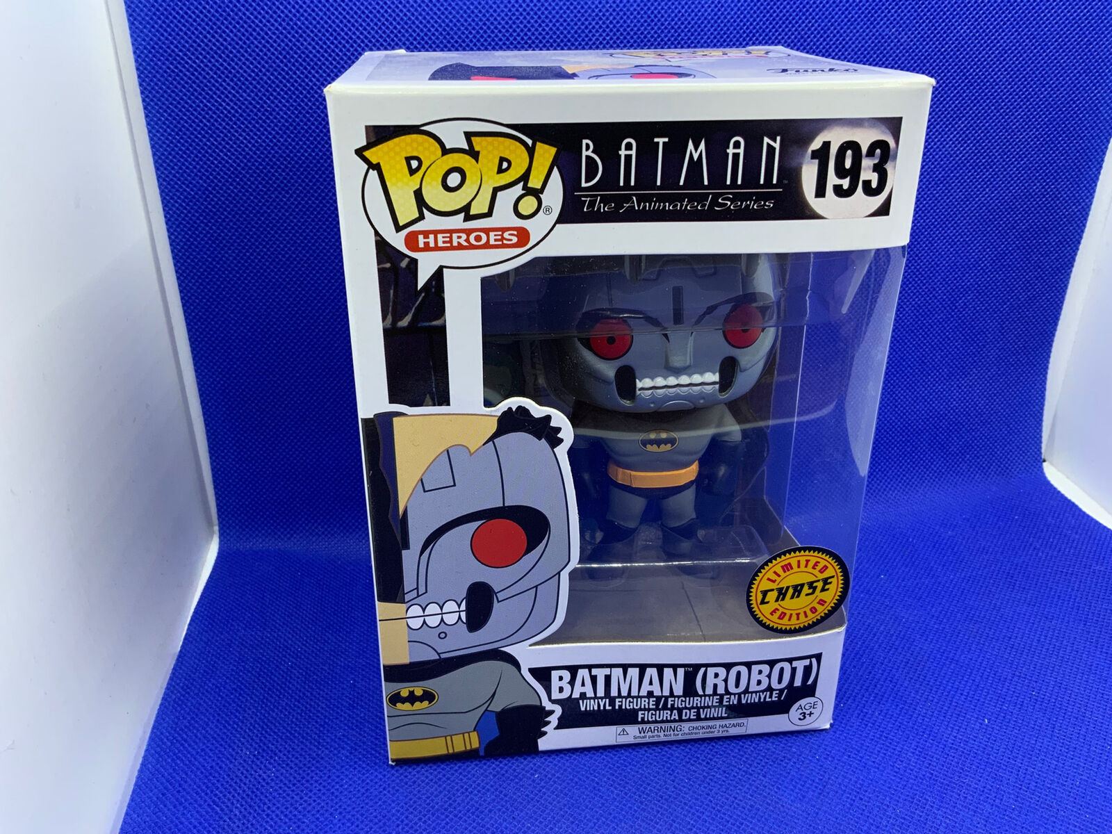Funko Pop Heroes The Animated Series Batman (Robot) Chase Edition - #193