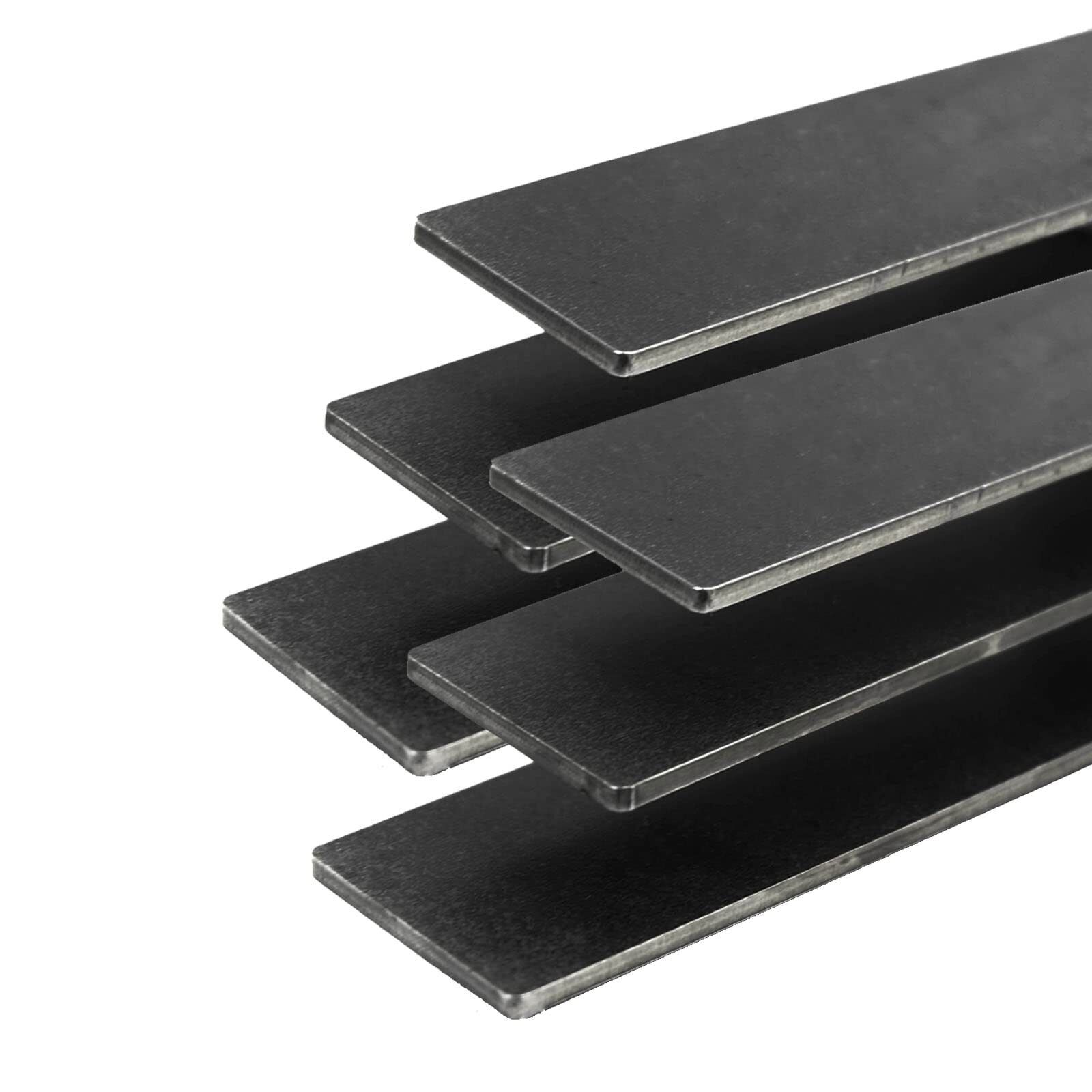 1095 Steel Flat Stock Steel Bar High Carbon Knife Blanks (8pcs, 12