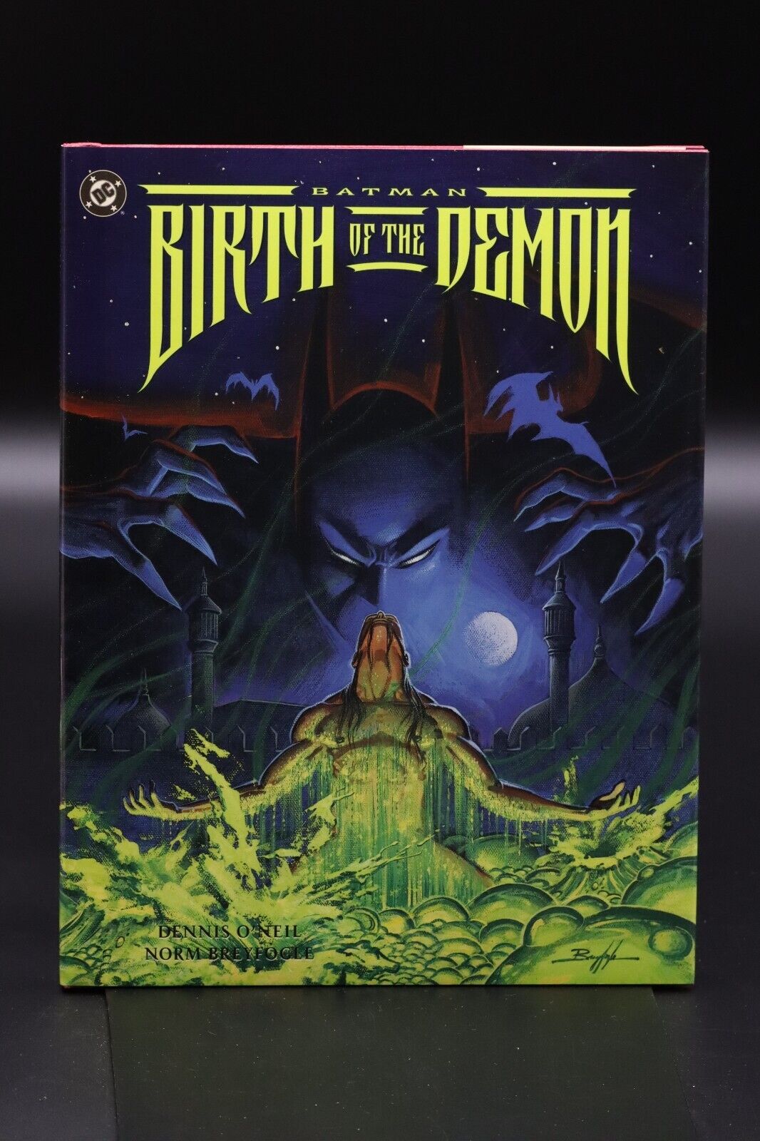 Batman Birth of the Demon HC 1st 1992 Dennis O\'Neill Norm Breyfogle DJ & HC NM