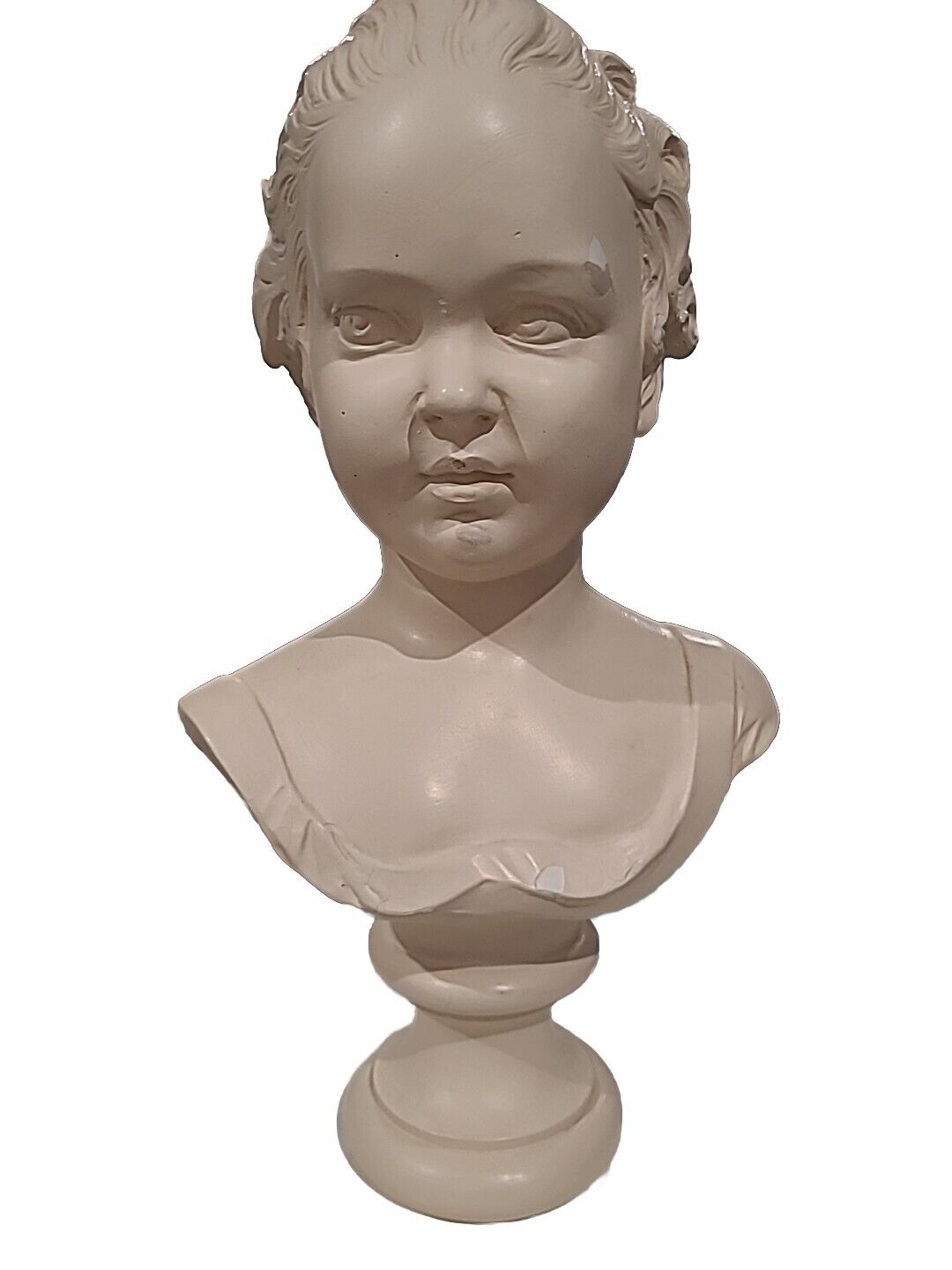 Mid Century Modern Limoges Girl Bust Antique Ceramic