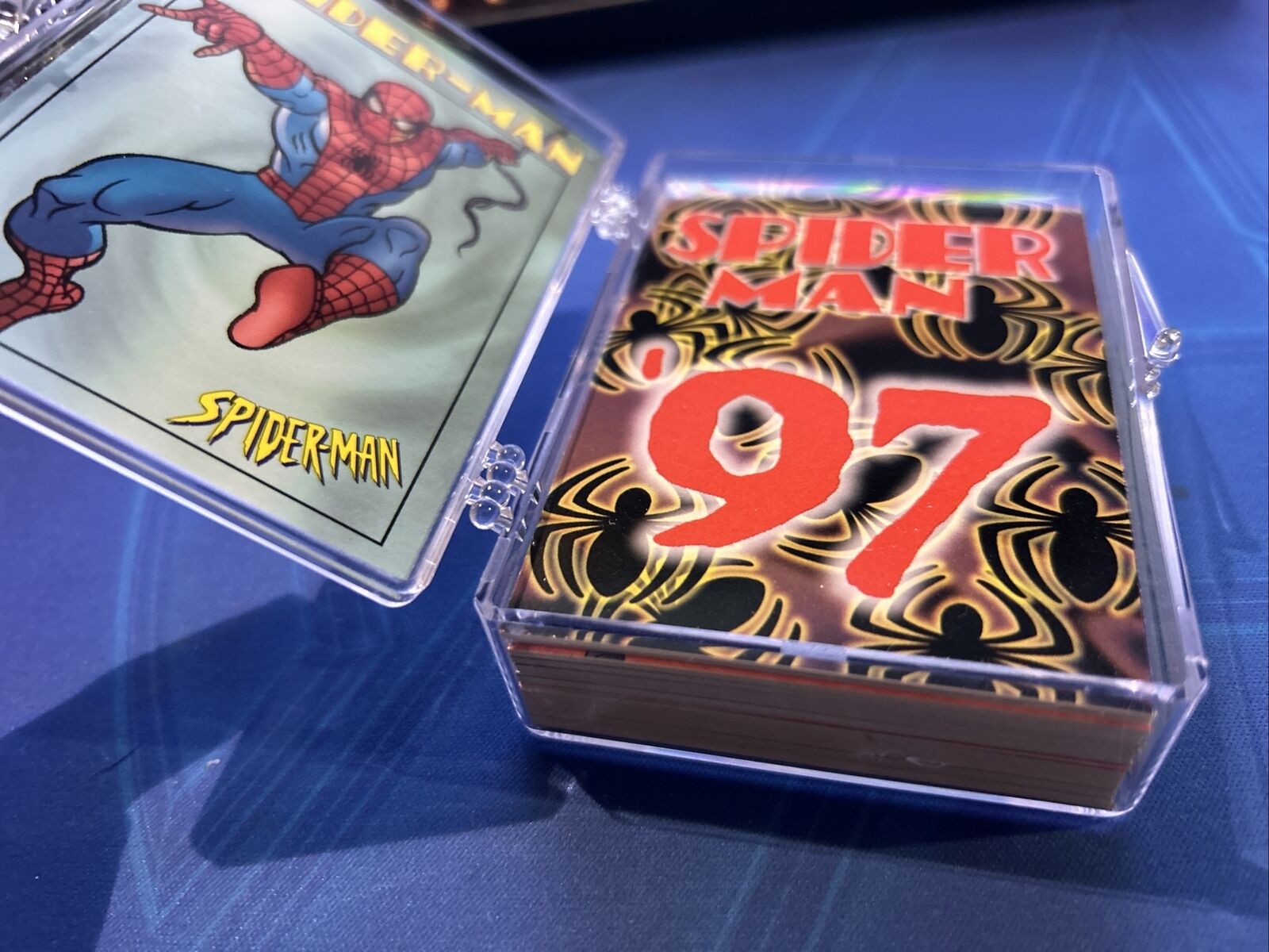 1997 Skybox Spider-man Marvel Cards Complete Set (1-50) - Venom - Wolverine -