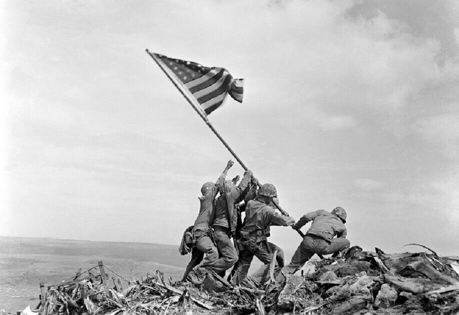 Marines Raising the Flag over Iwo Jima 13\