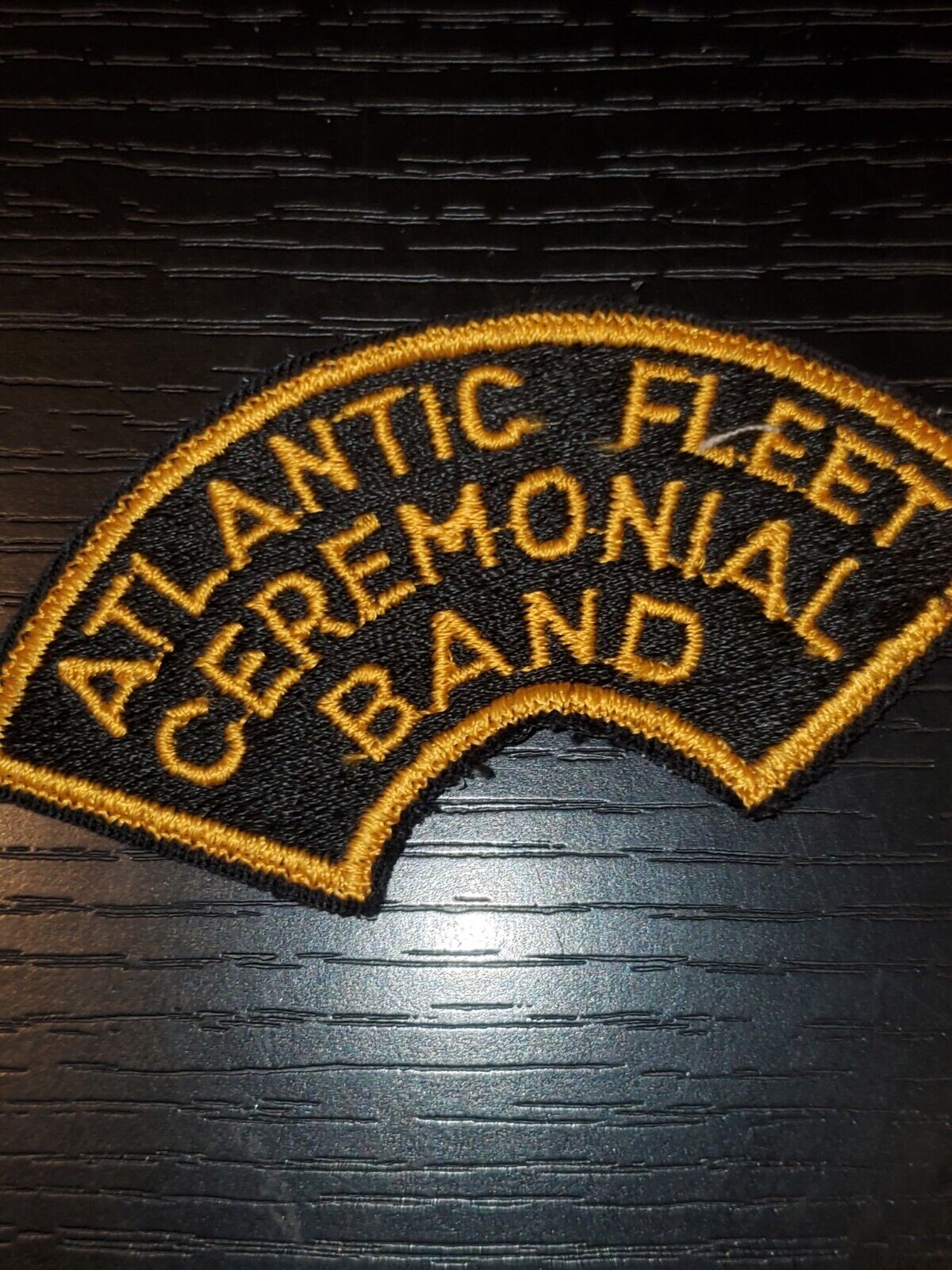 1950s 60s US Army Vietnam Era Atlantic Fleet Ceremonial Band Tab Patch L@@K