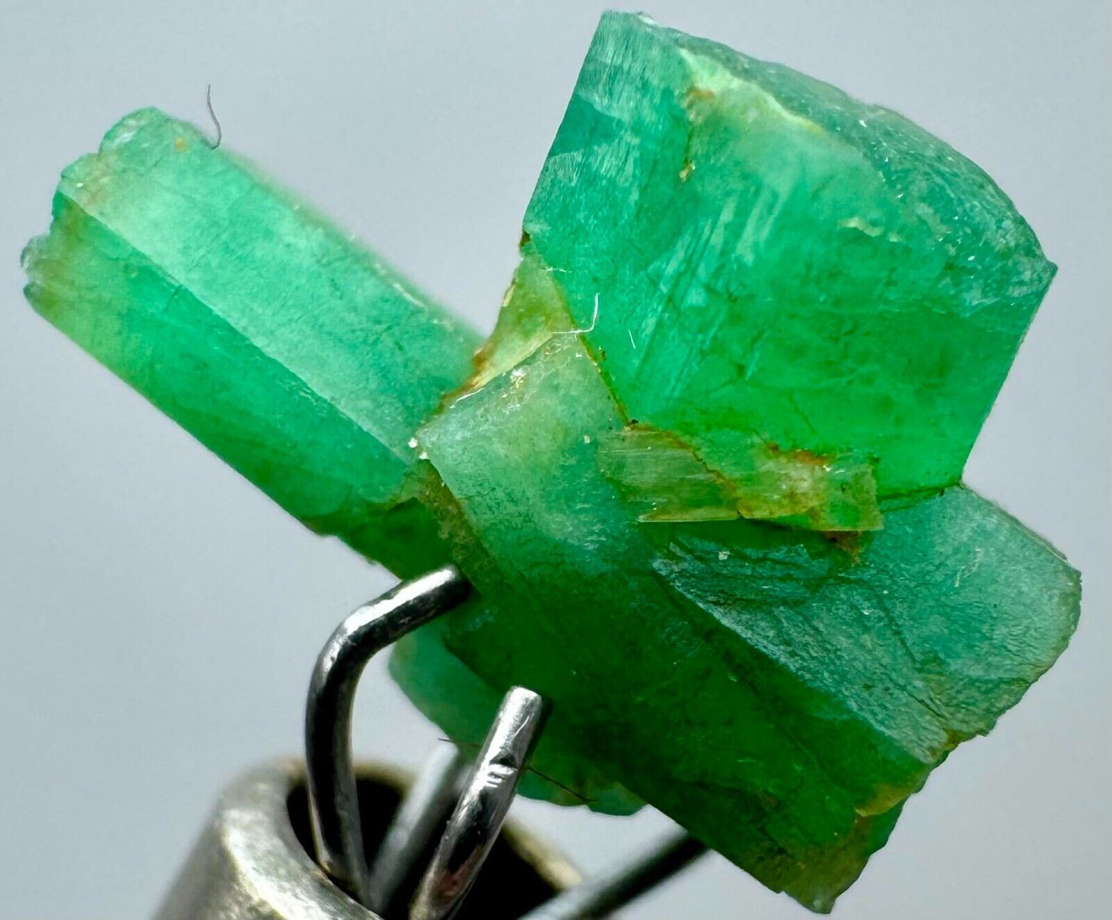 1.70 Carat Extremely Rare Unexpected Shaped panjshir Emerald Crystal From @AFG