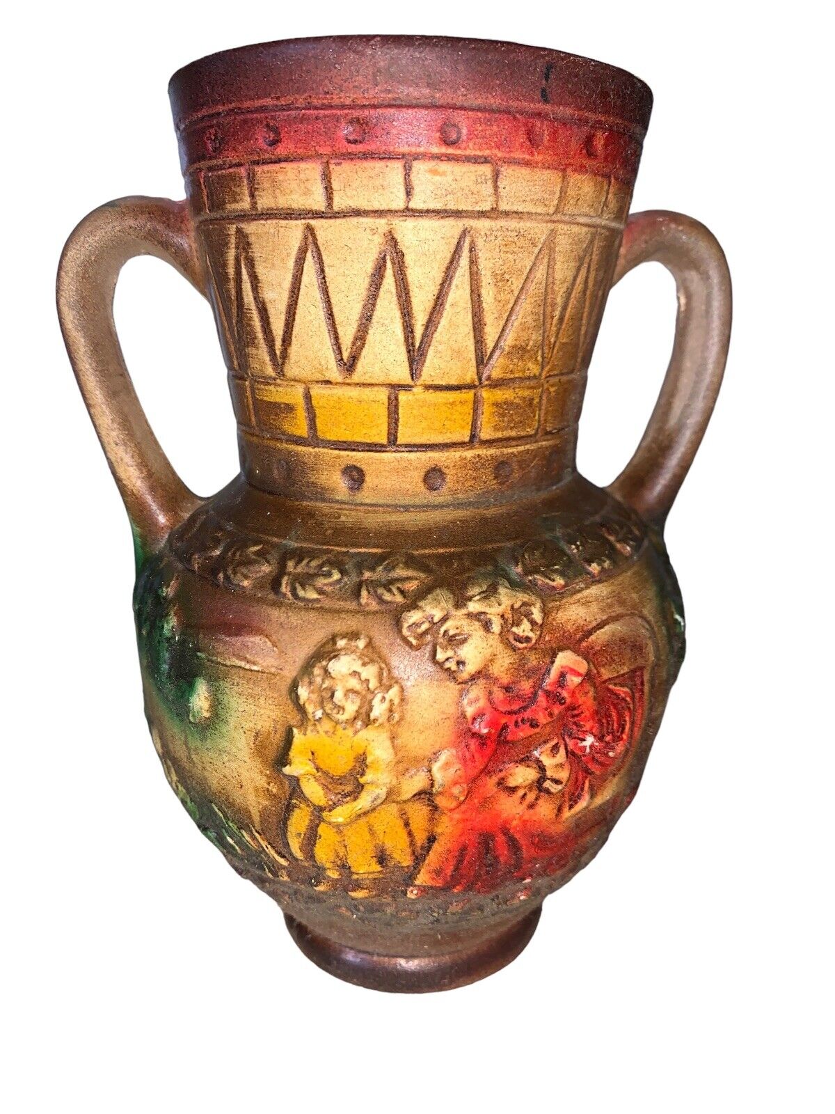 Vintage Norleans Japan Double Handled Vase Urn