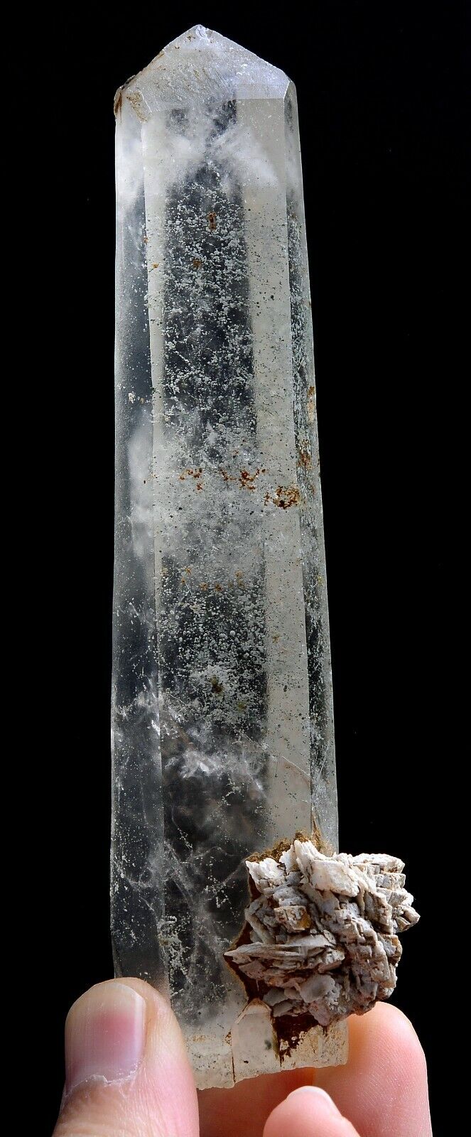 96g Natural QUARTZ Crystal Calcite Mineral Specimens / Inner Mongolia  China