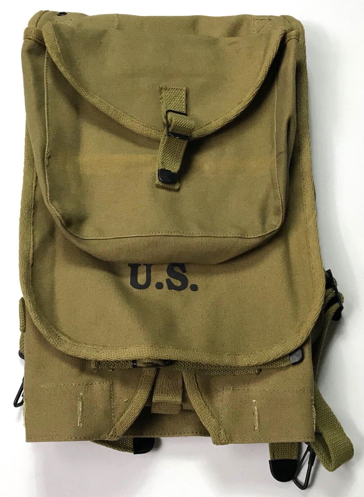 WWII US ARMY M1928 HAVERSACK COMBAT FIELD PACK-OD#3