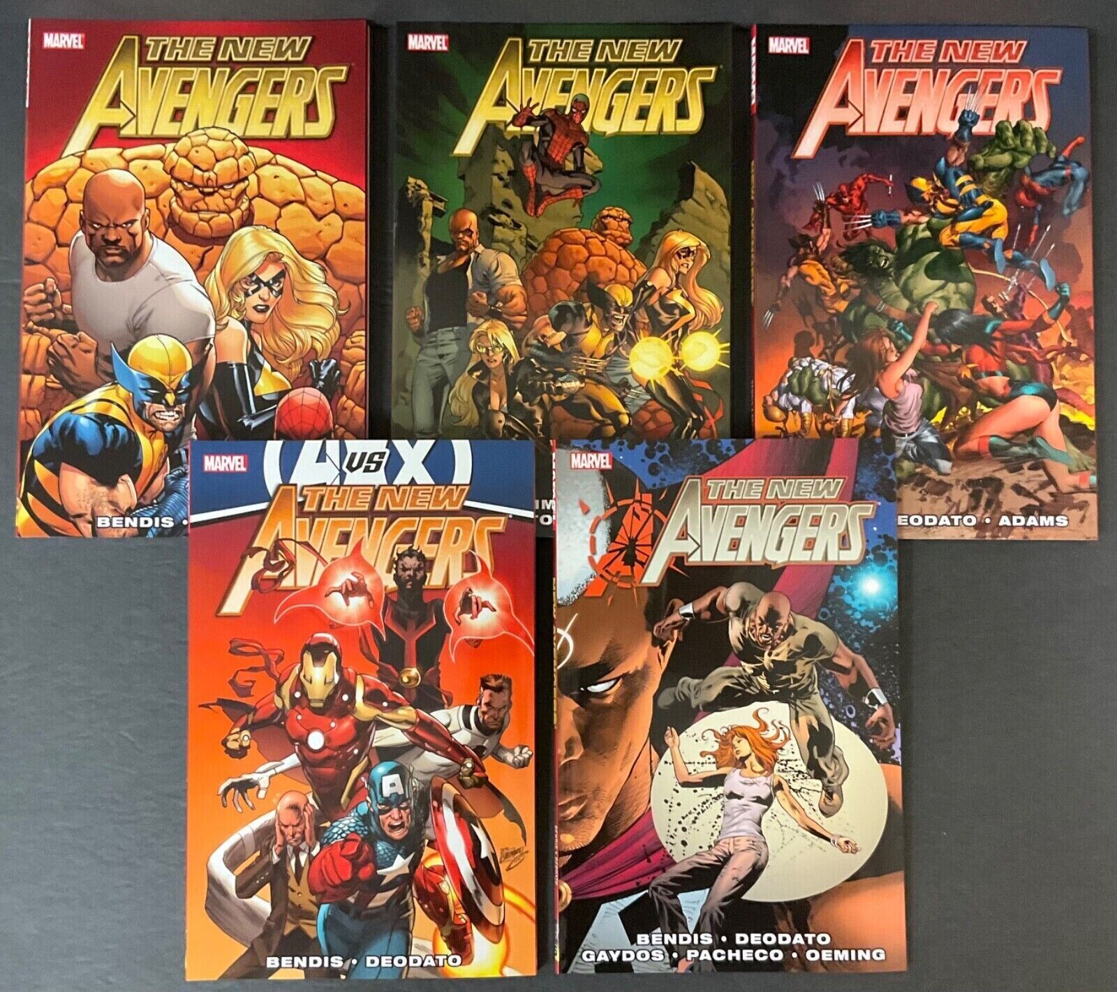 The New Avengers TPB Volume 1-5 (2011) Collects #1-34 + #16.1 *New* $115 msrp