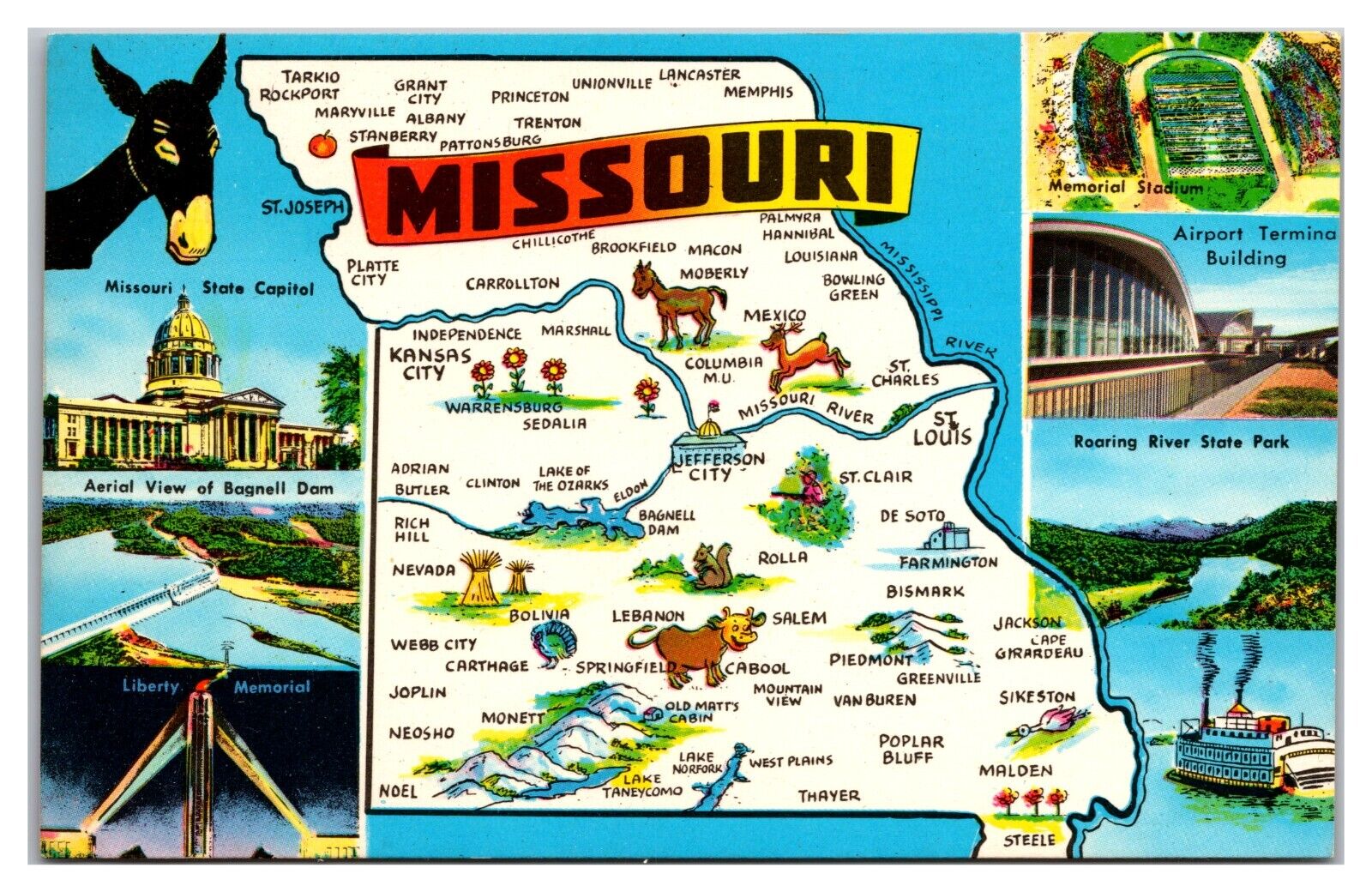 Missouri State Postcard