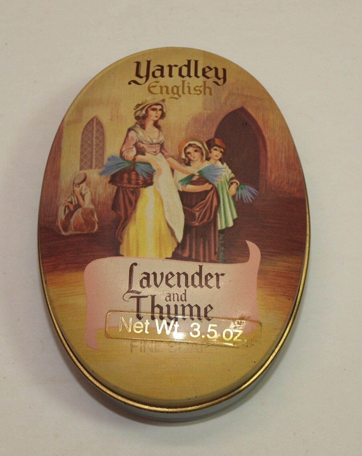 Yardley English LAVENDER and THYME Fine SOAP 3.5 oz w/ TIN