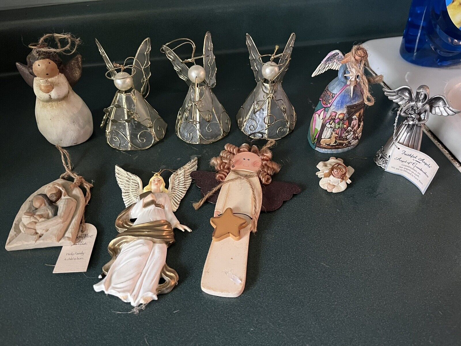 Vintage Lot Of Angel Decorations And Ornaments 