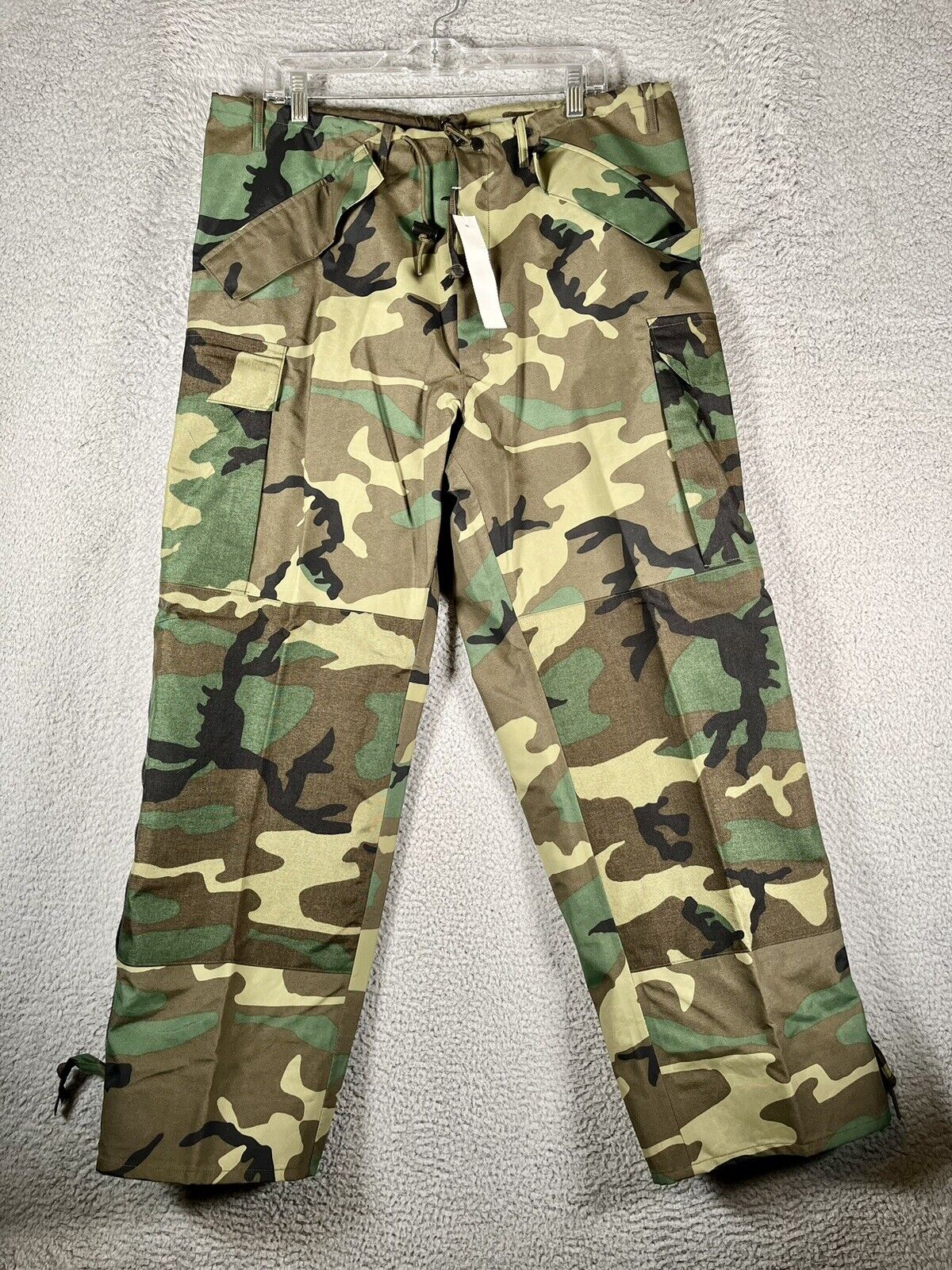 Military Pants Mens Medium Regular Trousers Goretex ECWCS Cold Weather Camo USGI