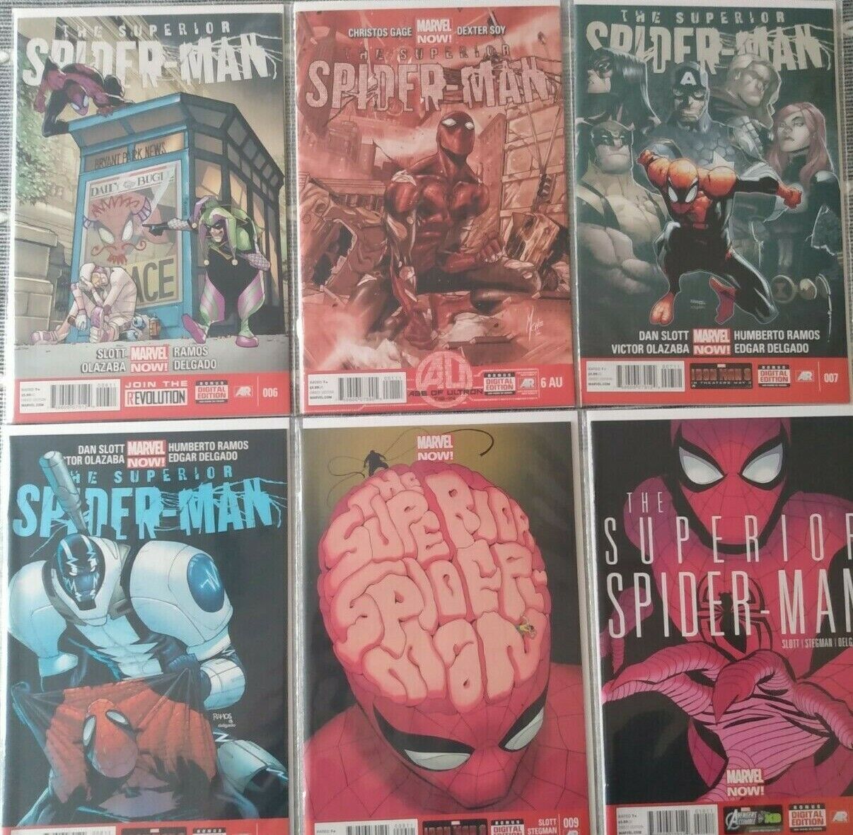 The Superior Spider-Man #6 #6AU #7-10 Marvel 2013 Comic Books NM