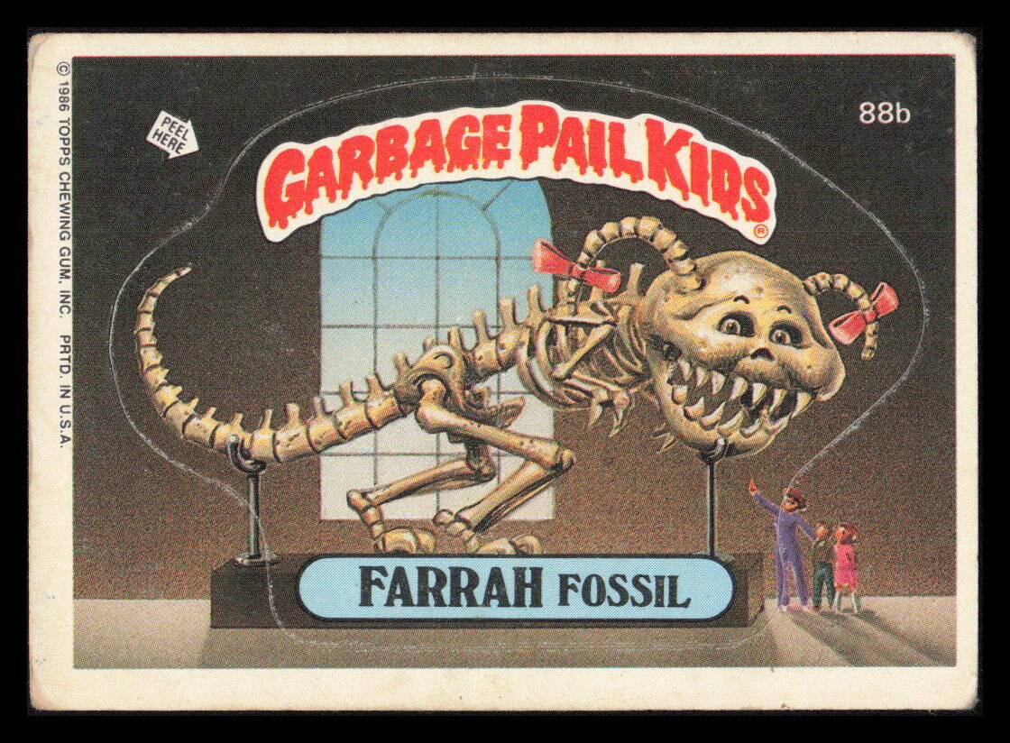 Low Grade 1986 Topps Garbage Pail Kids GPK Series 3 45 6 9 Sticker Cards U Pick