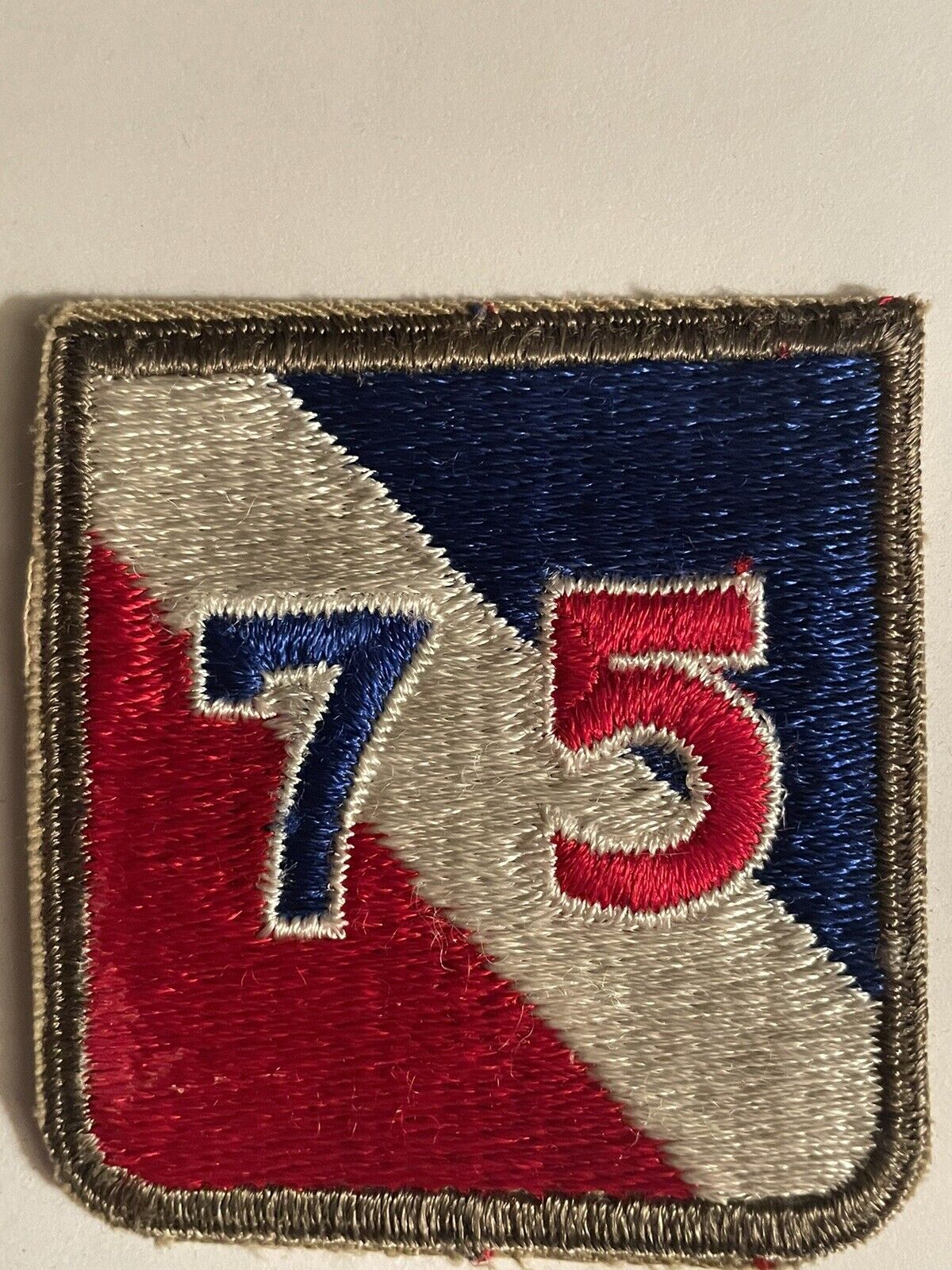 WW2 75th Infantry Division Patch(ID)