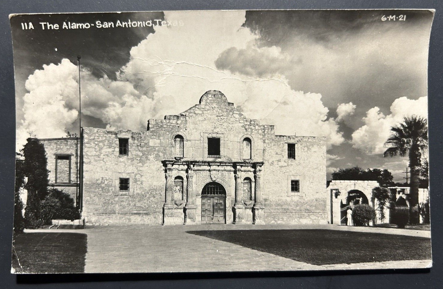 Antique Postcard The ALAMO San Antonio Texas TX RPPC