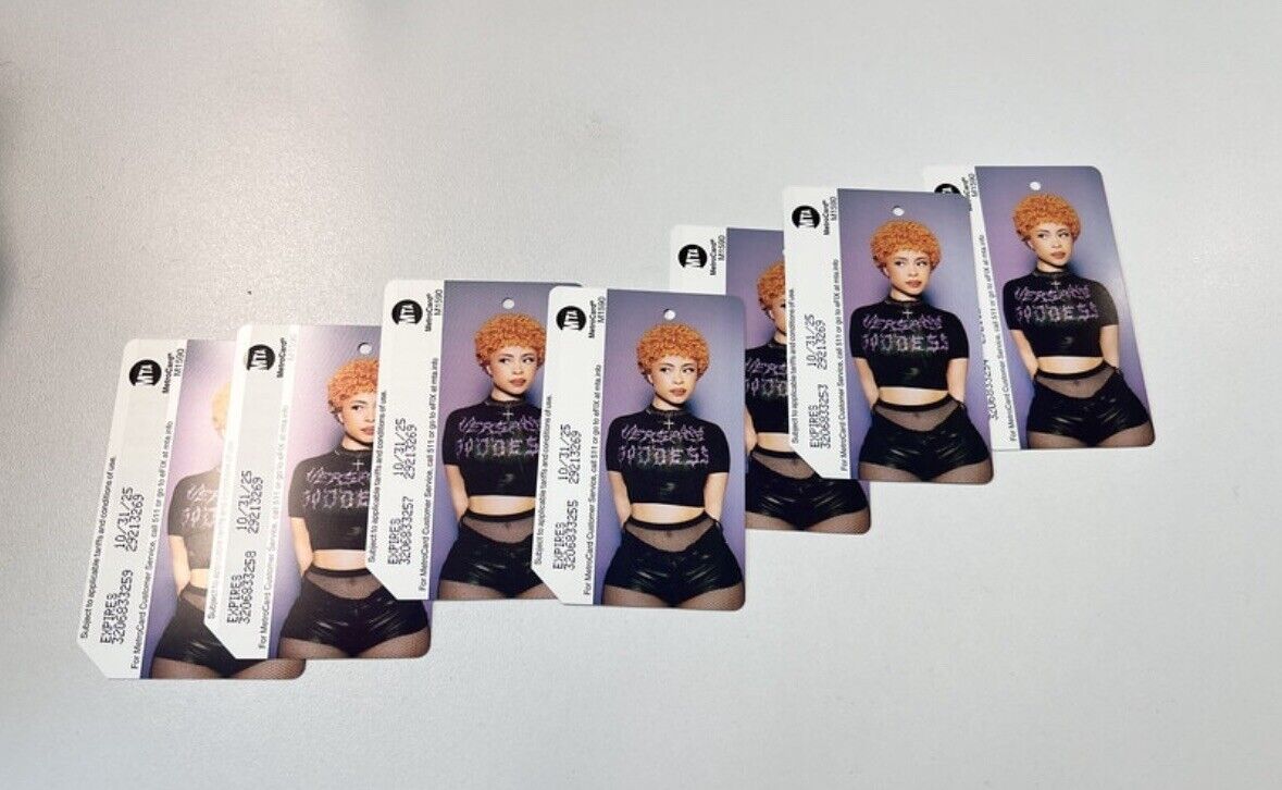 2024 Ice Spice Metrocard New York NYC ICESPICE Taylor Swift