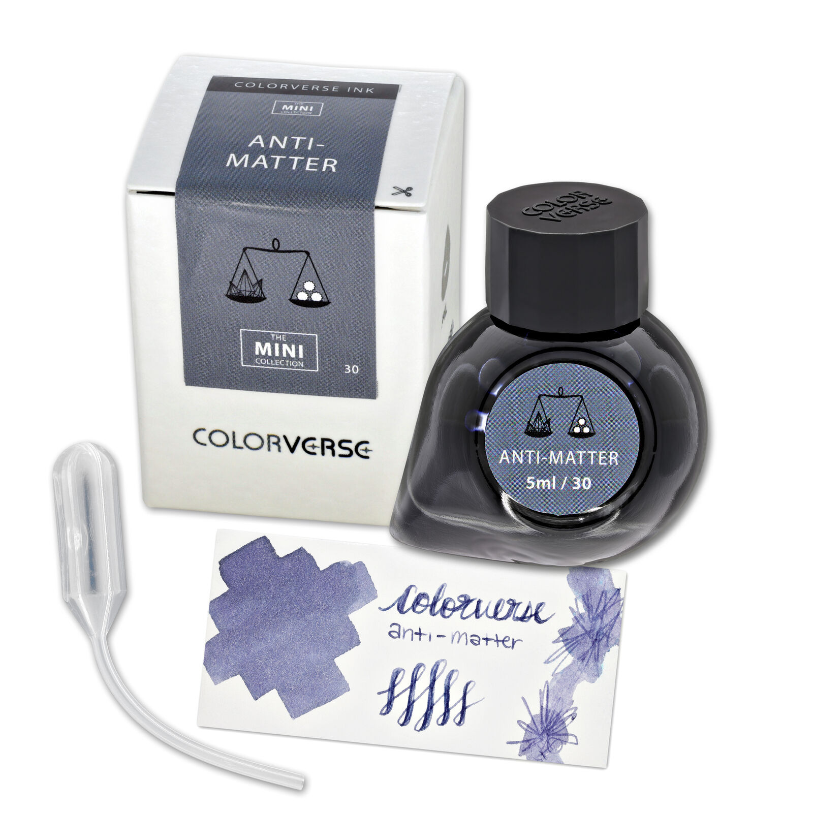 Colorverse Multiverse Mini Bottled Ink in Anti-Matter - 5mL - NEW in Box